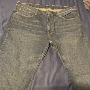 Men's Relaxed Fit Blue Jeans